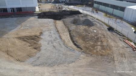 Izgradnja novih zunanjih površin med šolama (8)